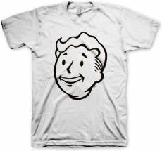 T-Shirt Fallout Vault Boy Face voor de Kleding kopen op nedgame.nl