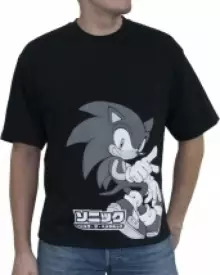 T-Shirt Sonic Japan Style voor de Kleding kopen op nedgame.nl