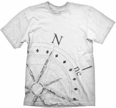 Uncharted 4: A Thief's End T-Shirt Compass voor de Kleding kopen op nedgame.nl