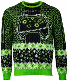Xbox - Ready to Play Christmas Sweater voor de Kleding kopen op nedgame.nl