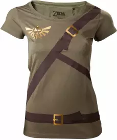 Zelda - Female Link's Shirt with Printed Straps voor de Kleding kopen op nedgame.nl