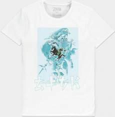 Zelda - Fighting Zelda White Men's T-shirt voor de Kleding kopen op nedgame.nl