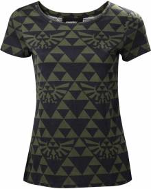 Zelda - Green and Black Hyrule T-shirt voor de Kleding kopen op nedgame.nl