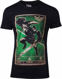 Zelda - Propaganda Link Triforce Men's T-shirt voor de Kleding kopen op nedgame.nl