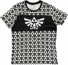 Zelda - Triforce Checker Men's T-shirt voor de Kleding kopen op nedgame.nl
