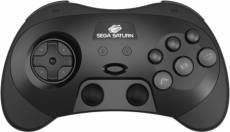 Retro-Bit SEGA Saturn 2.4G Wireless Pro Controller (Black) voor de MAC kopen op nedgame.nl