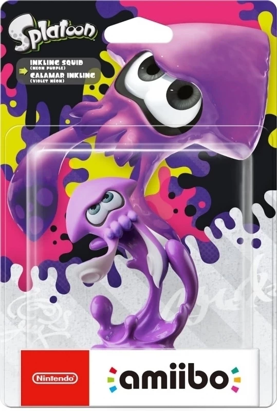 Amiibo Splatoon 2 - Inkling Squid (Neon Purple) voor de Merchandise kopen op nedgame.nl