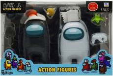 Among Us Action Figure 2-Pack (11,5cm) (Black&White) voor de Merchandise kopen op nedgame.nl