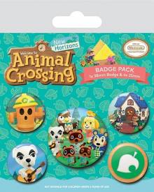 Animal Crossing New Horizons Pin Badge Pack voor de Merchandise kopen op nedgame.nl