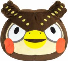 Animal Crossing Pluche - Mocchi Mocchi Large Cushion Blathers voor de Merchandise kopen op nedgame.nl