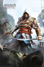 Assassin's Creed 4 Black Flag Poster (Edward 1) voor de Merchandise kopen op nedgame.nl