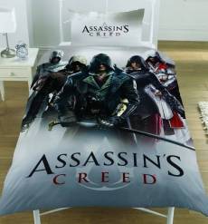 Assassin's Creed Dekbedovertrek 135x200cm voor de Merchandise kopen op nedgame.nl