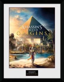 Assassin's Creed Origins Framed Print - Game Cover (30x40cm) voor de Merchandise kopen op nedgame.nl