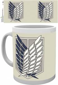 Attack on Titan Mug - Survey Corps Badge voor de Merchandise kopen op nedgame.nl