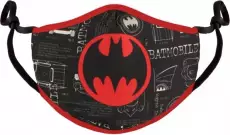 Batman - Black&Red Adjustable Shaped Face Mask (1 Pack) voor de Merchandise kopen op nedgame.nl