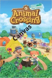 Canvas - Animal Crossing Island Life (60cm x 80cm) voor de Merchandise kopen op nedgame.nl