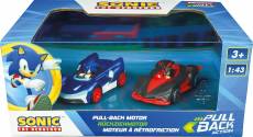 Carrera Pull & Speed - Team Sonic Racing - Sonic vs. Shadow Twin Pack voor de Merchandise kopen op nedgame.nl