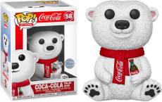 Coca-Cola Funko Pop Vinyl: Coca-Cola Polar Bear (Diamond Collection) voor de Merchandise kopen op nedgame.nl