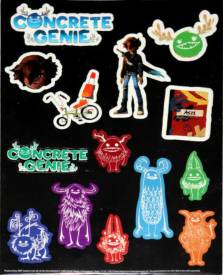 Concrete Genie - Promo Sticker Sheet voor de Merchandise kopen op nedgame.nl