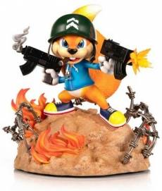 Conker's Bad Fur Day PVC Statue - Soldier Conker voor de Merchandise kopen op nedgame.nl