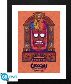 Crash Bandicoot Framed Print - Aku Aku voor de Merchandise kopen op nedgame.nl