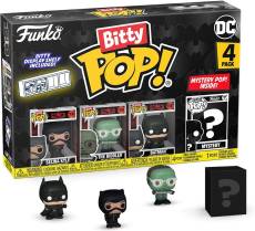 DC Batman Funko Bitty Pop! 4-Pack: Selina Kyle / The Riddler / Batman voor de Merchandise kopen op nedgame.nl