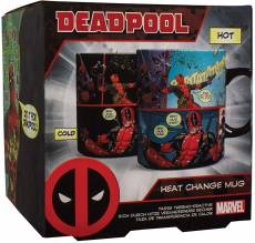 Deadpool - Comic Style Heat Change Mug voor de Merchandise kopen op nedgame.nl