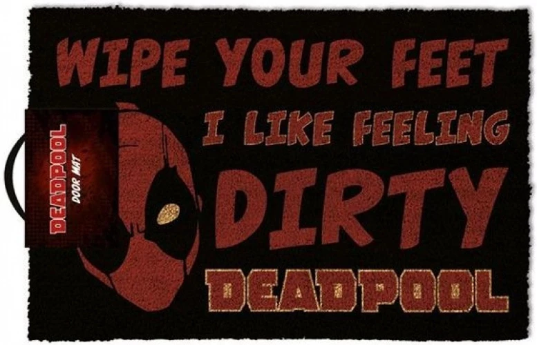 Deadpool - Wipe Your Feet Doormat voor de Merchandise kopen op nedgame.nl
