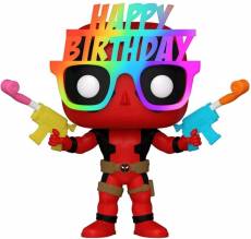 Deadpool Funko Pop Vinyl: Birthday Glasses Deadpool voor de Merchandise kopen op nedgame.nl