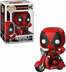 Deadpool Funko Pop Vinyl: Deadpool and Scooter voor de Merchandise kopen op nedgame.nl