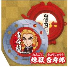 Demon Slayer Kimetsu no Yaiba 3D File Series Wind-up Spinner Gashapon - Kyojuro Rengoku voor de Merchandise kopen op nedgame.nl