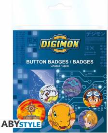 Digimon - Tai & Matt Badge Pack voor de Merchandise kopen op nedgame.nl