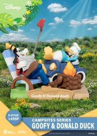 Disney D-Stage Statue - Campsite Goofy & Donald Duck (Special Edition) voor de Merchandise kopen op nedgame.nl