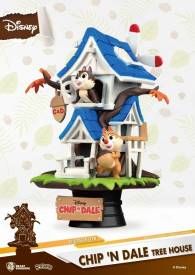 Disney D-Stage Statue - Chip'n Dale Tree House voor de Merchandise kopen op nedgame.nl