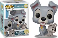 Disney Lady and The Tramp Funko Pop Vinyl: Tramp with Puppy voor de Merchandise kopen op nedgame.nl