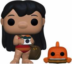 Disney Lilo & Stitch Funko Pop Vinyl: Lilo with Pudge  voor de Merchandise kopen op nedgame.nl