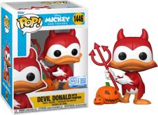Disney Mickey and Friends Funko Pop Vinyl: Devil Donald with Pumpkin voor de Merchandise kopen op nedgame.nl