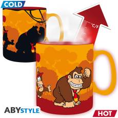 Donkey Kong Heat Mug - Donkey Kong & Diddy Kong voor de Merchandise kopen op nedgame.nl