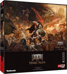 Doom The Dark Ages Puzzle - Slayer's Rag (1000 pieces) voor de Merchandise preorder plaatsen op nedgame.nl