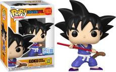Dragon Ball Funko Pop Vinyl: Goku with Nyoibo (Glow in the Dark) voor de Merchandise kopen op nedgame.nl