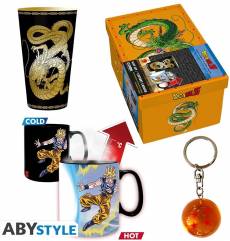 Dragon Ball Z - Large Glass + Keychain + Heat Change Mug Gift Set voor de Merchandise kopen op nedgame.nl