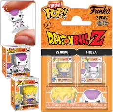 Dragon Ball Z Funko Bitty Pop! 2-Pack: Super Saiyan Goku & Frieza voor de Merchandise kopen op nedgame.nl