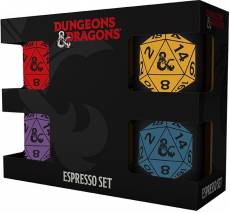 Dungeons & Dragons - Small Espresso Mugs 4-Pack voor de Merchandise kopen op nedgame.nl