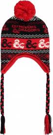 Dungeons And Dragons - Red&Black Sherpa Beanie voor de Merchandise kopen op nedgame.nl