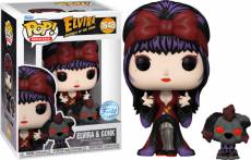 Elvira Mistress of the Dark Funko Pop Vinyl: - Elvira & Gonk (Moonlight) (Special Edition) voor de Merchandise kopen op nedgame.nl