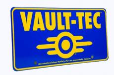Fallout - Vault-Tec Metal Sign voor de Merchandise kopen op nedgame.nl