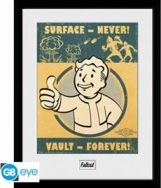 Fallout Framed Print - Vault Forever voor de Merchandise kopen op nedgame.nl