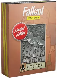 Fallout Limited Edition Perk Card - Agility voor de Merchandise kopen op nedgame.nl