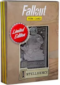 Fallout Limited Edition Perk Card - Intelligence voor de Merchandise kopen op nedgame.nl