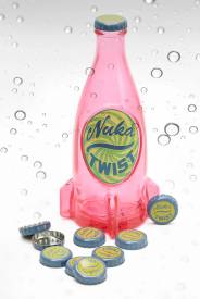 Fallout Nuka Twist Glass Bottle & Caps - Pink voor de Merchandise kopen op nedgame.nl